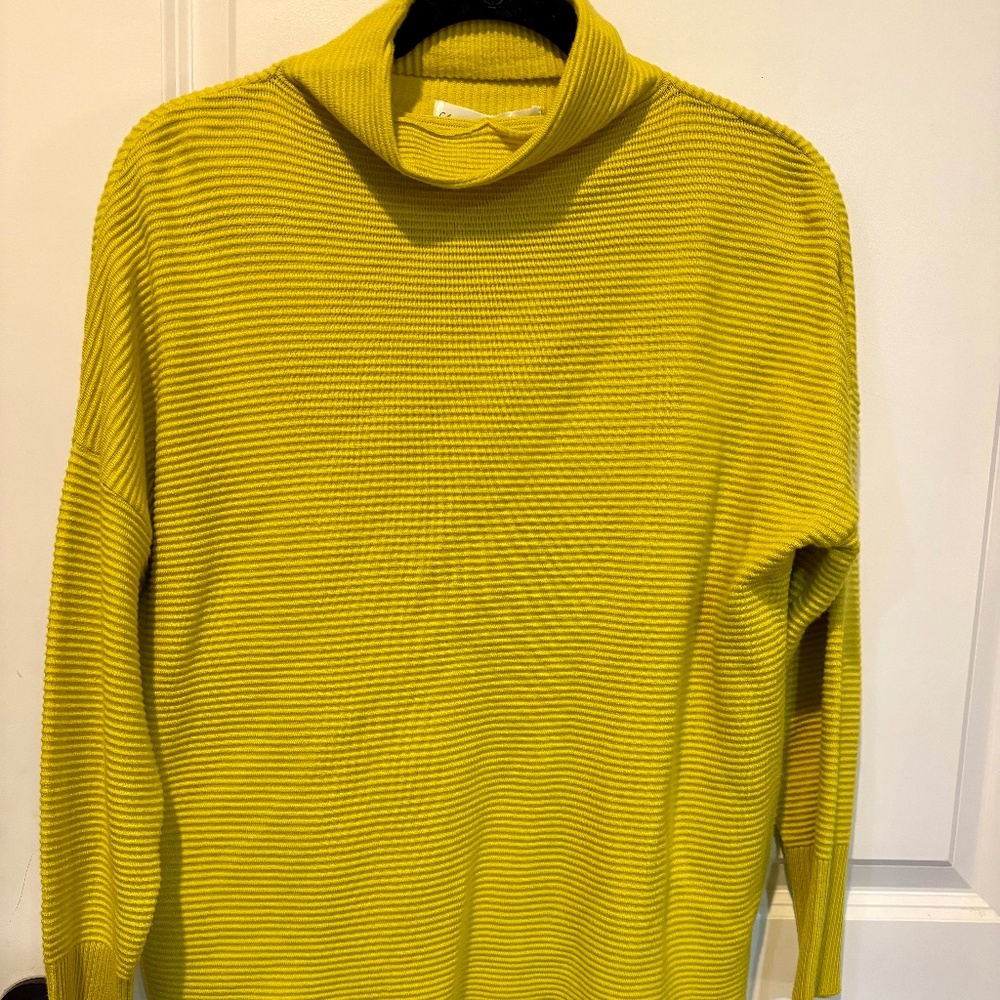 Chartreuse sweater